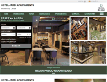 Tablet Screenshot of hoteljardi.com